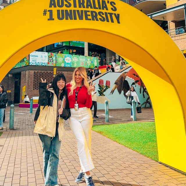 On campus, lecturing at UNSW