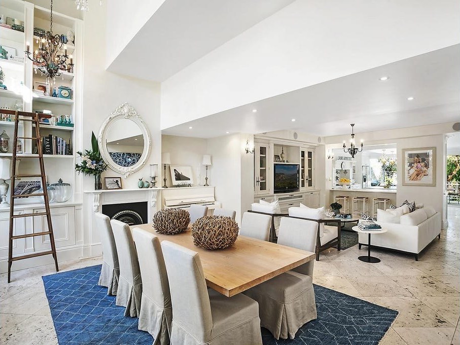 Bronte dining and living room