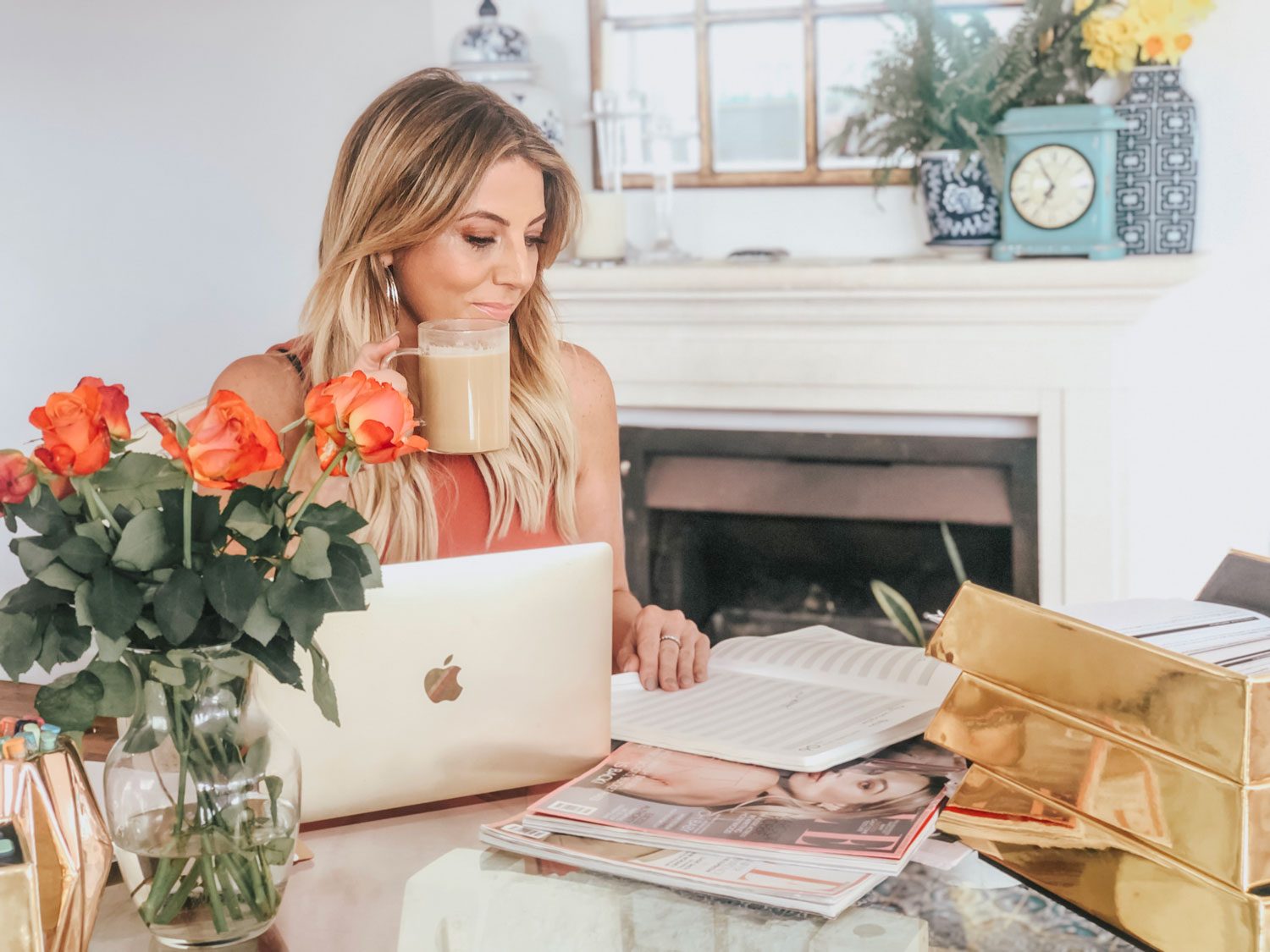 Jo Casamento working as a freelance journalist