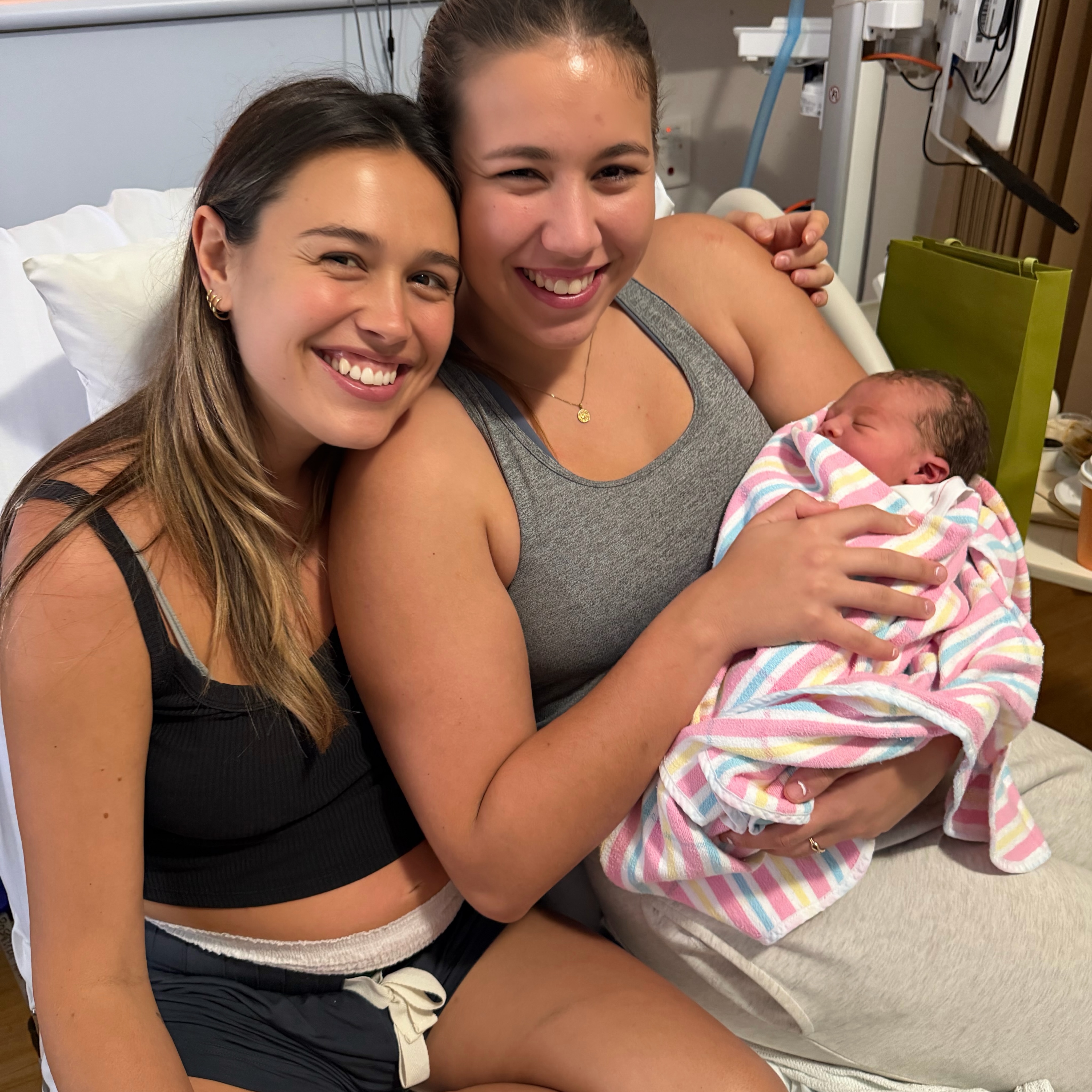 The aunties with Louis