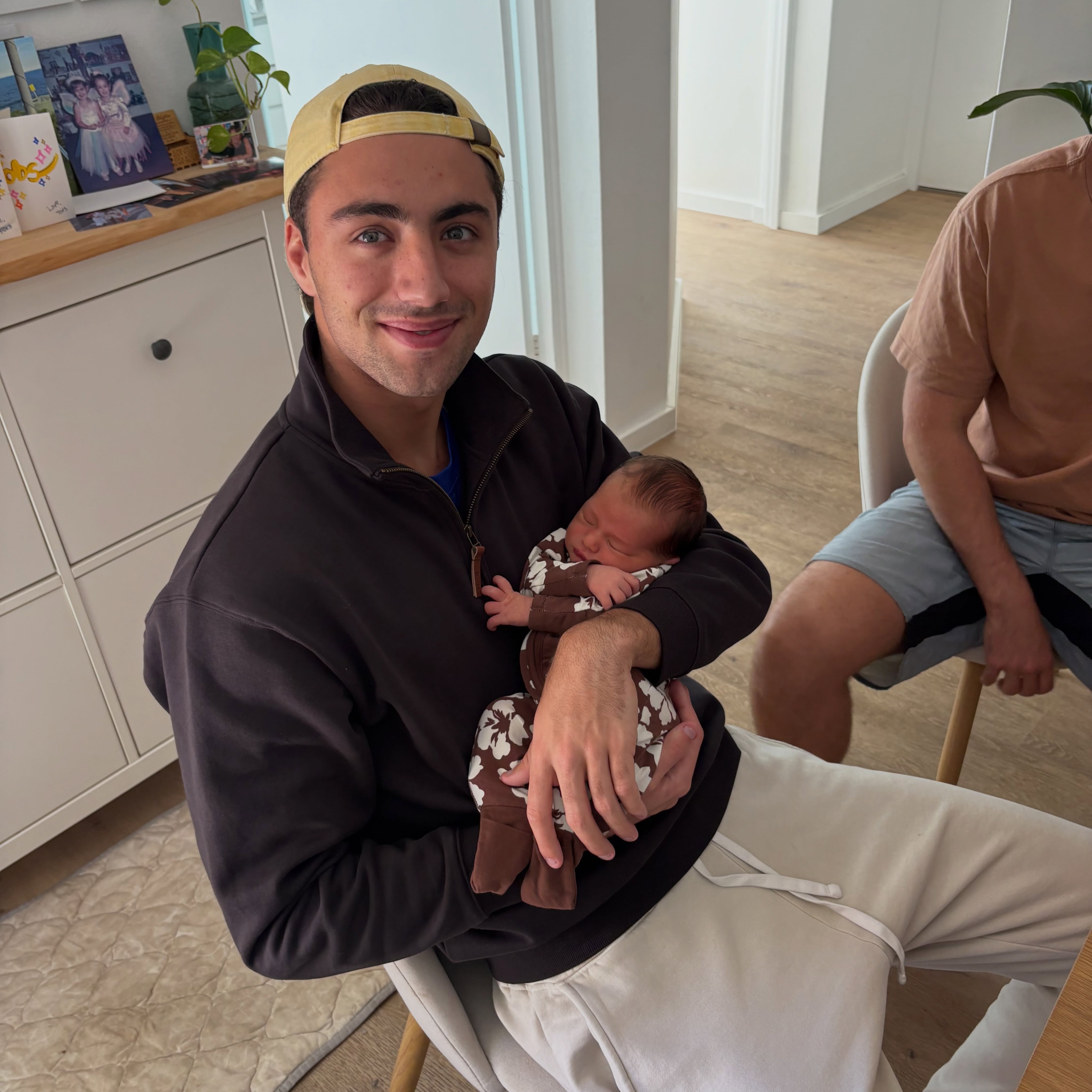 Uncle Maximus holding Louis