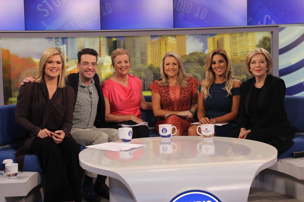On set &middot; Studio 10